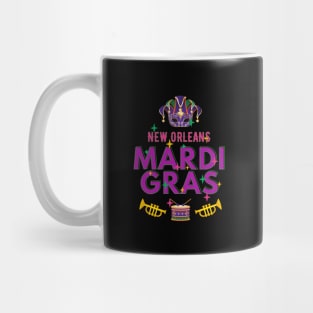 Mardi Gras Carnival New Orleans Mug